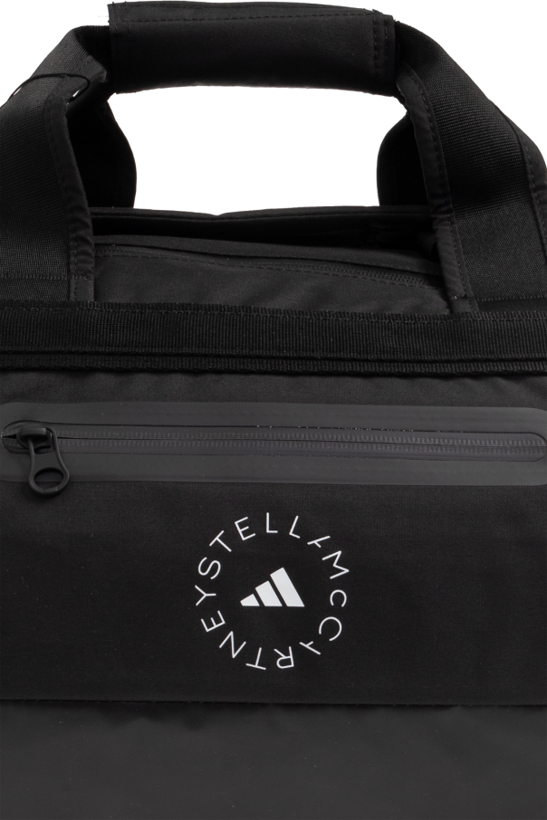 Black Gym bag with logo ADIDAS by Stella McCartney - Molded